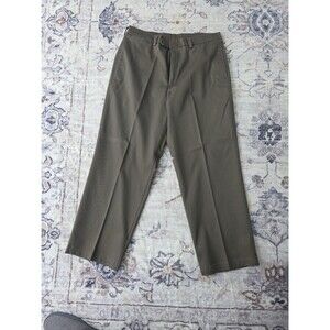 #341 Savane Motion Men's 36x29 100% Cotton brown chinos dress pants